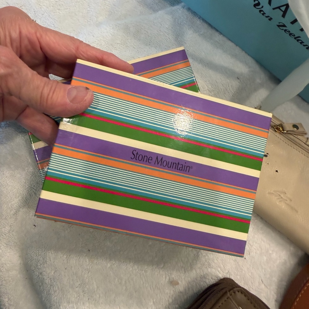 Stone Mountain Cream Wallet
